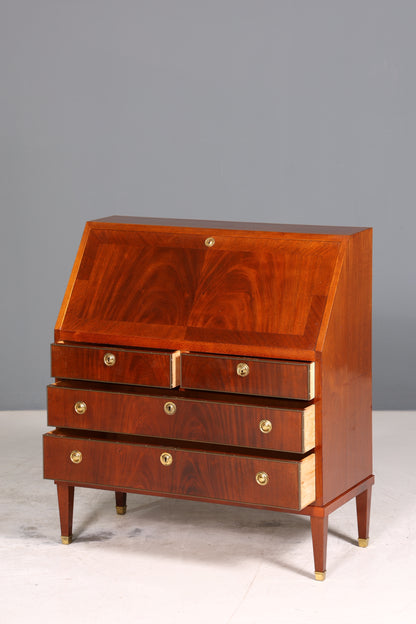 Stilvoller Sekretär im Englischen Stil Büro Kommode Schreibkommode Sekretär Kommode