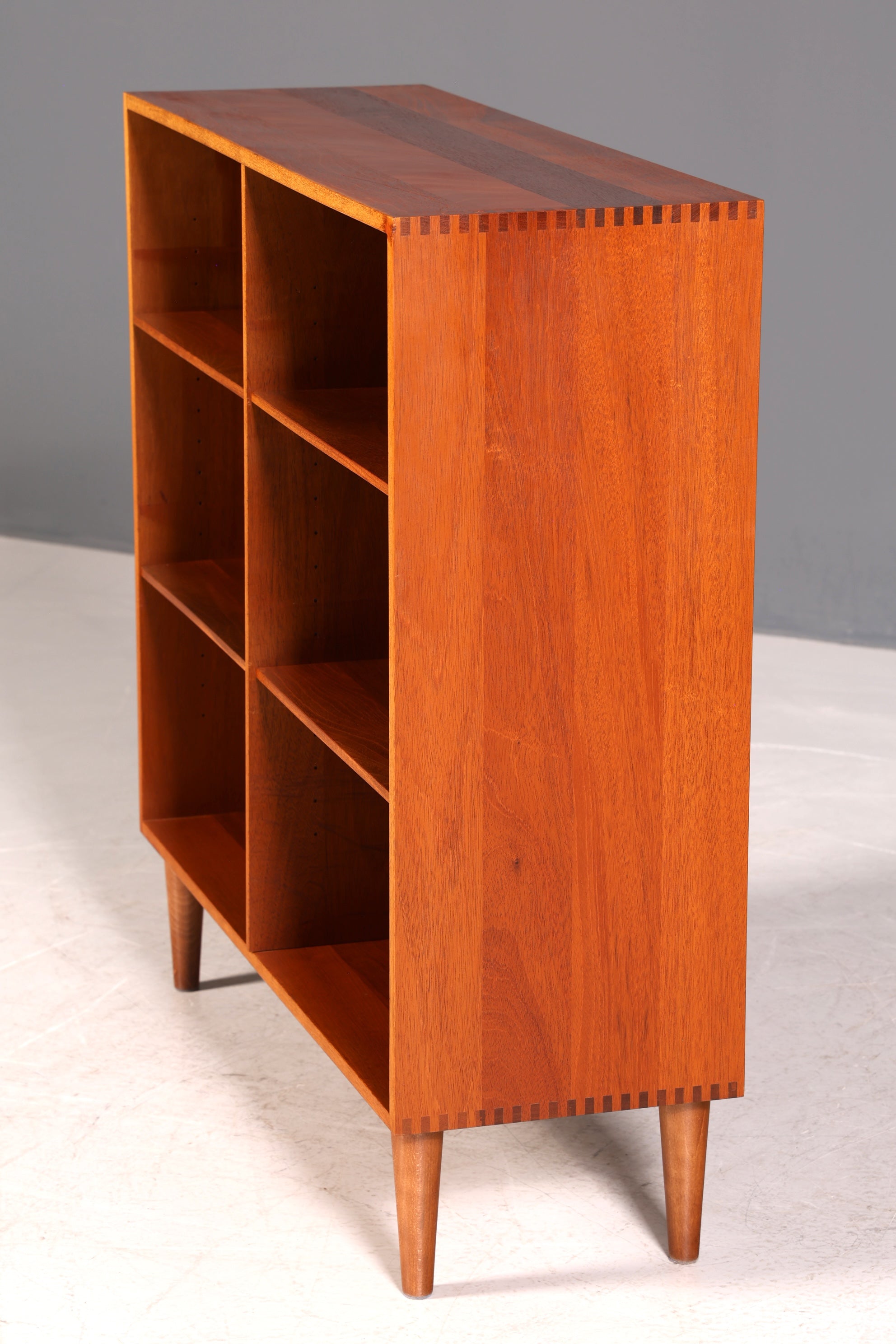 Wunderschönes Mid Century Regal Vintage Christian Hvidt für Søborg Møbelfabrik Bücherregal Danish Design Regal 5 von 6