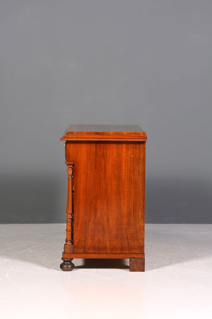 Dreamlike Gründerzeit chest of drawers, Art Nouveau antique sideboard, chest of drawers, linen chest