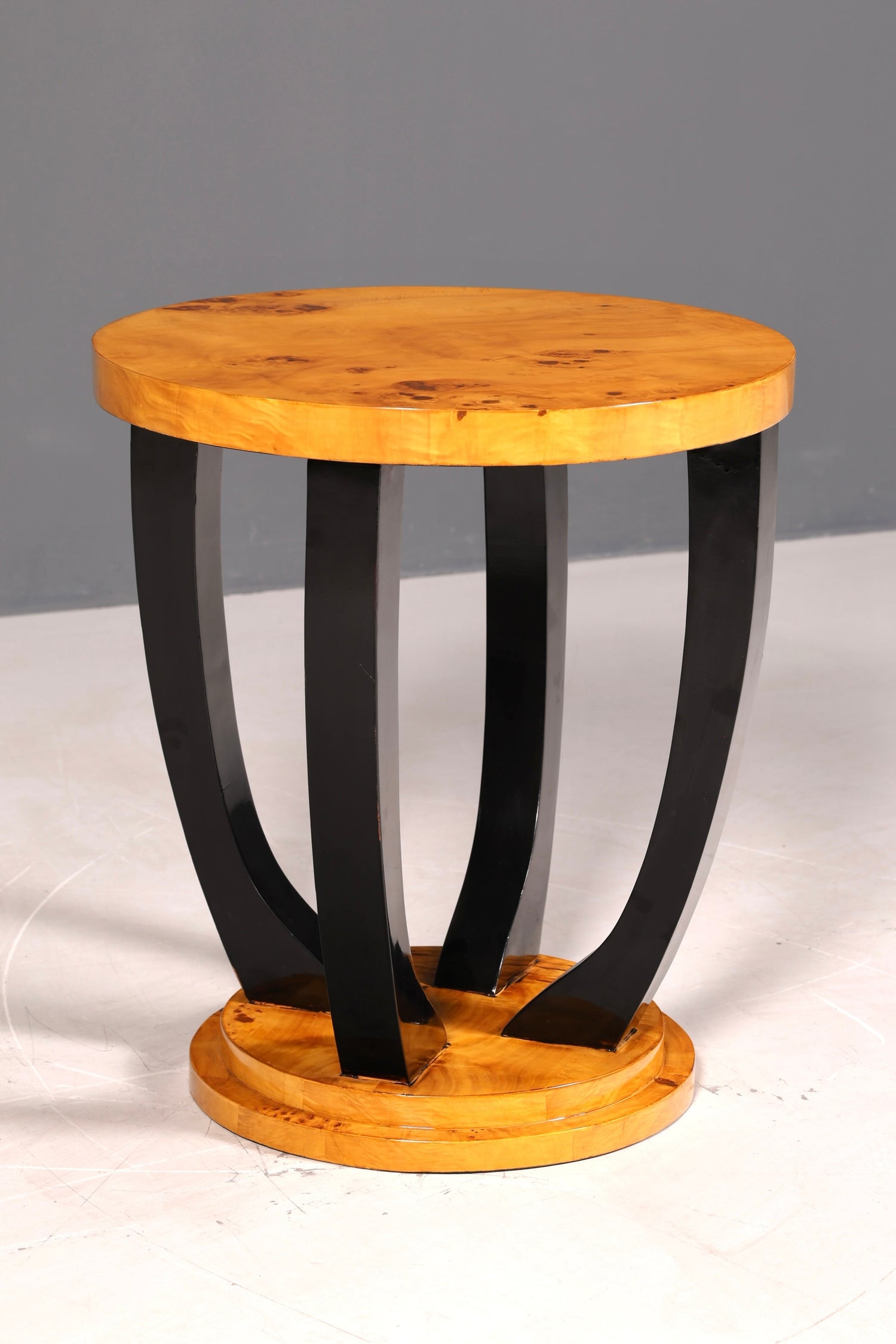 Traumhafter Art Deco Stil Beistelltisch Antik Stil Tisch Luxus Couchtisch Birke Ablagetisch