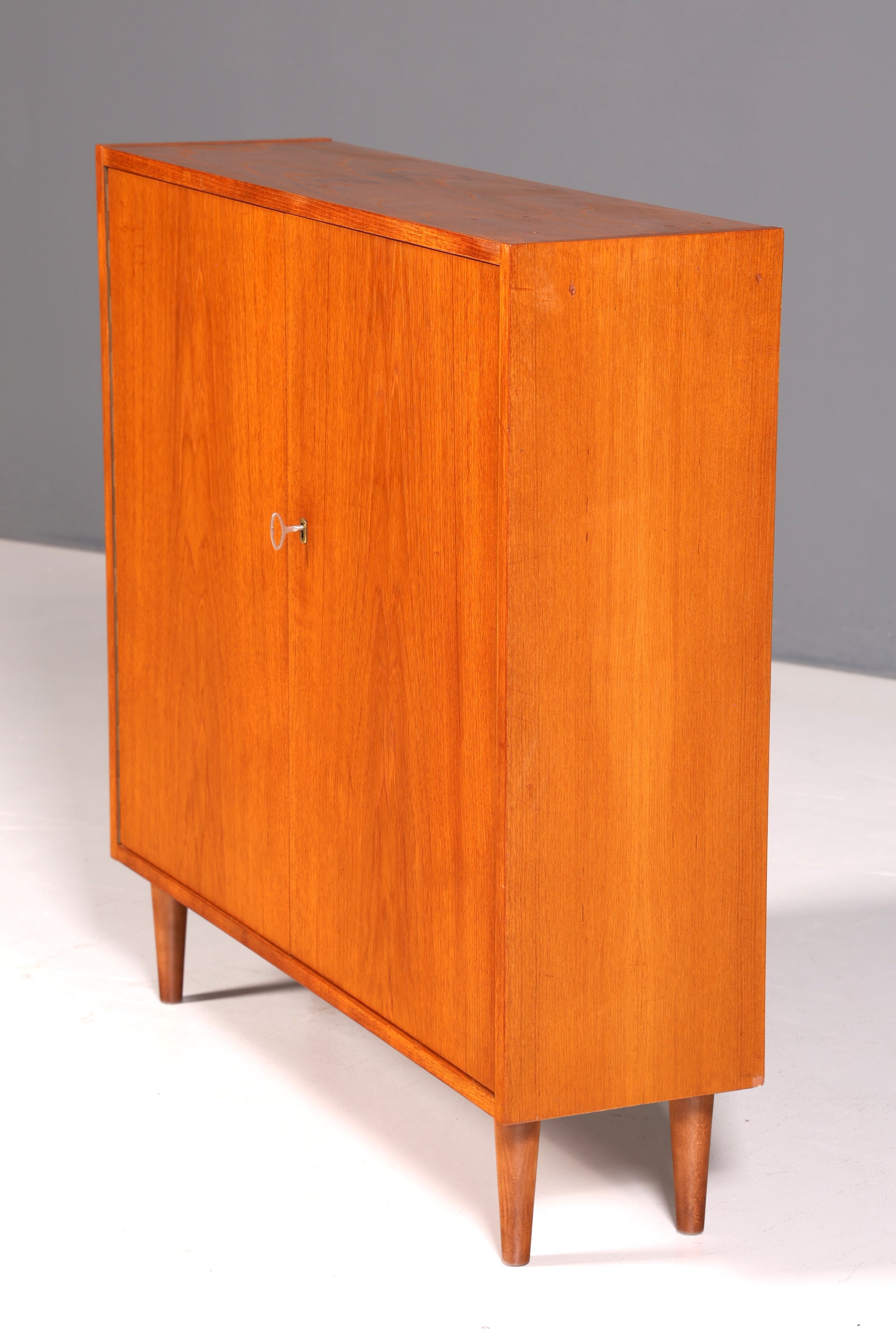 Edler Hellerau Schrank Mid Century Vintage Highboard Vertiko Wandschrank 60er Jahre