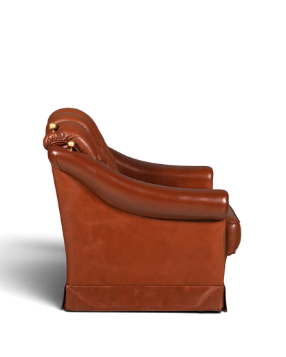 Stilvoller Original Chesterfield Sessel Englischer Armlehnsessel Englisch Herrensessel 1 von 2