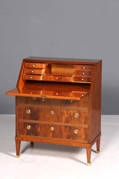 Stylish English-style secretary desk, office chest of drawers, writing desk, secretary chest