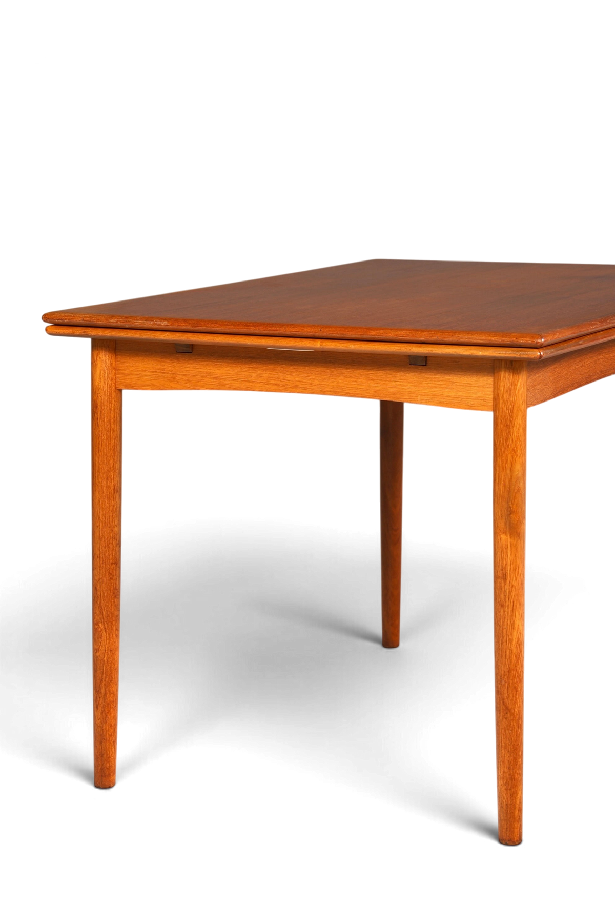 F903 Finish cm Traumhafter Mid Century Esstisch ausziehbarer Danish Design Teak Holz Küchentisch Esszimmer Tisch