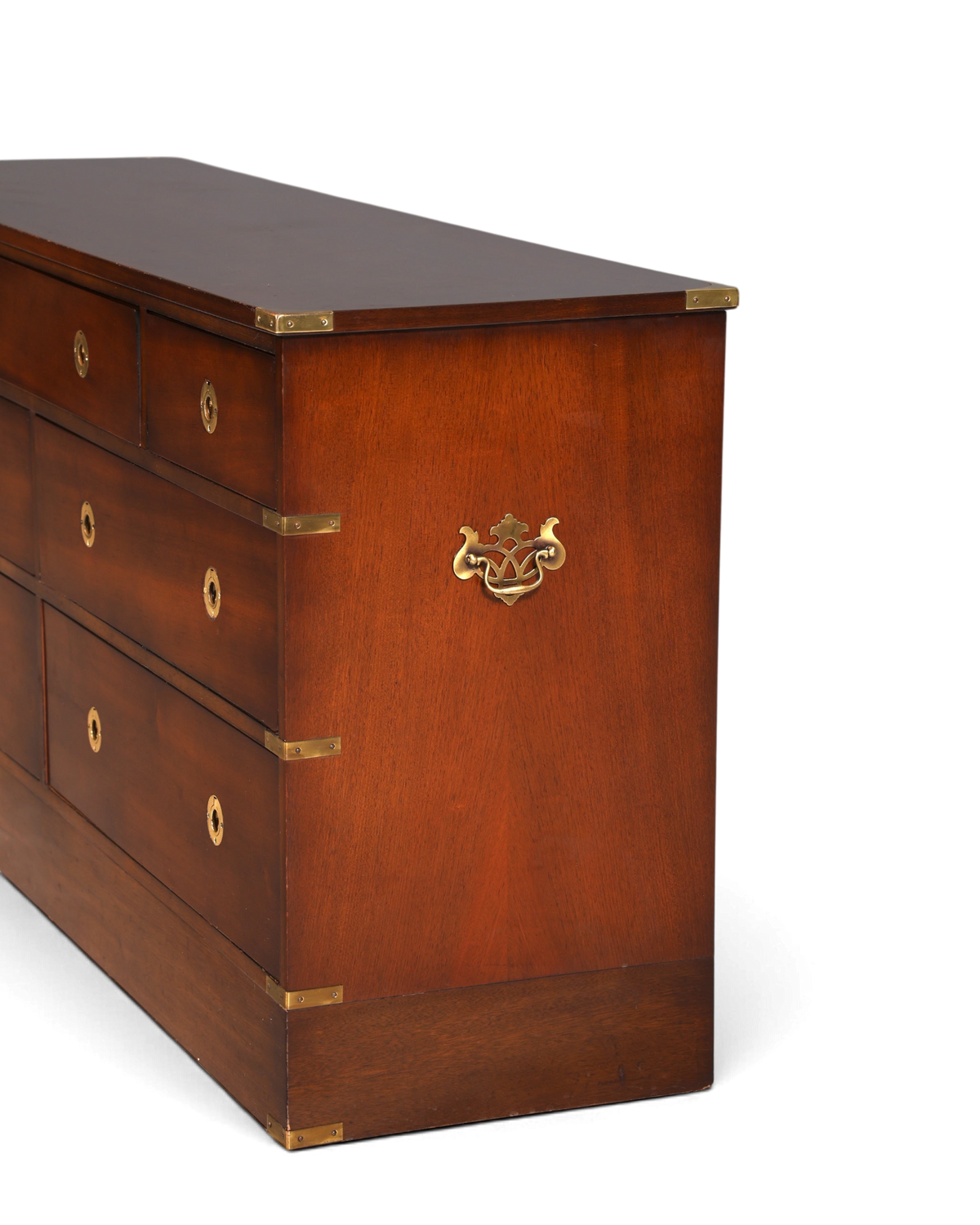 Traumhaftes Maritim Sideboard Englische Schiffs Kommode Englisch Antik Schrank Military Chest