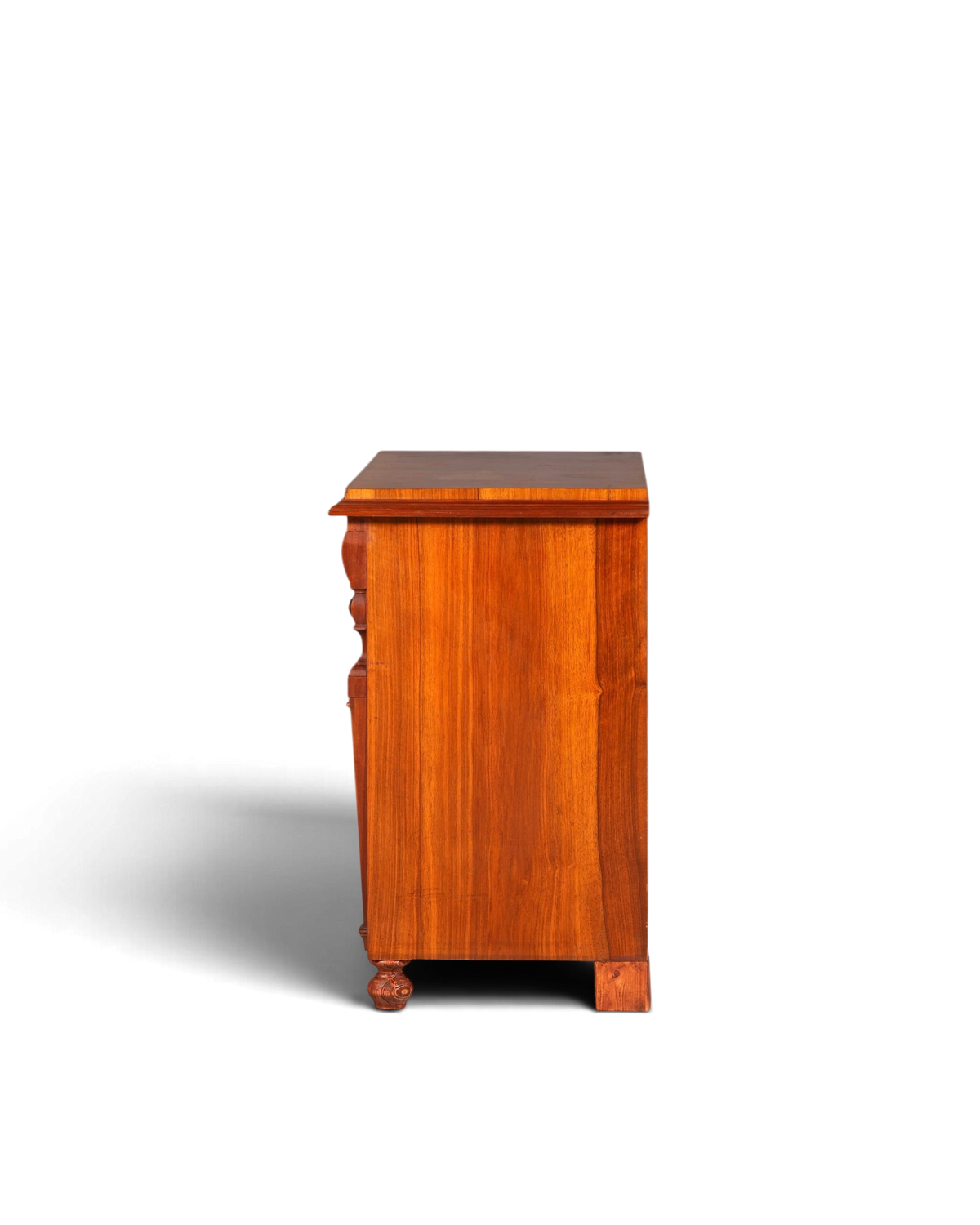 G071 Finish cm Wunderschöne Gründerzeit Kommode Louis Philippe Nussbaum Schubladen Kommode Sideboard um 1880