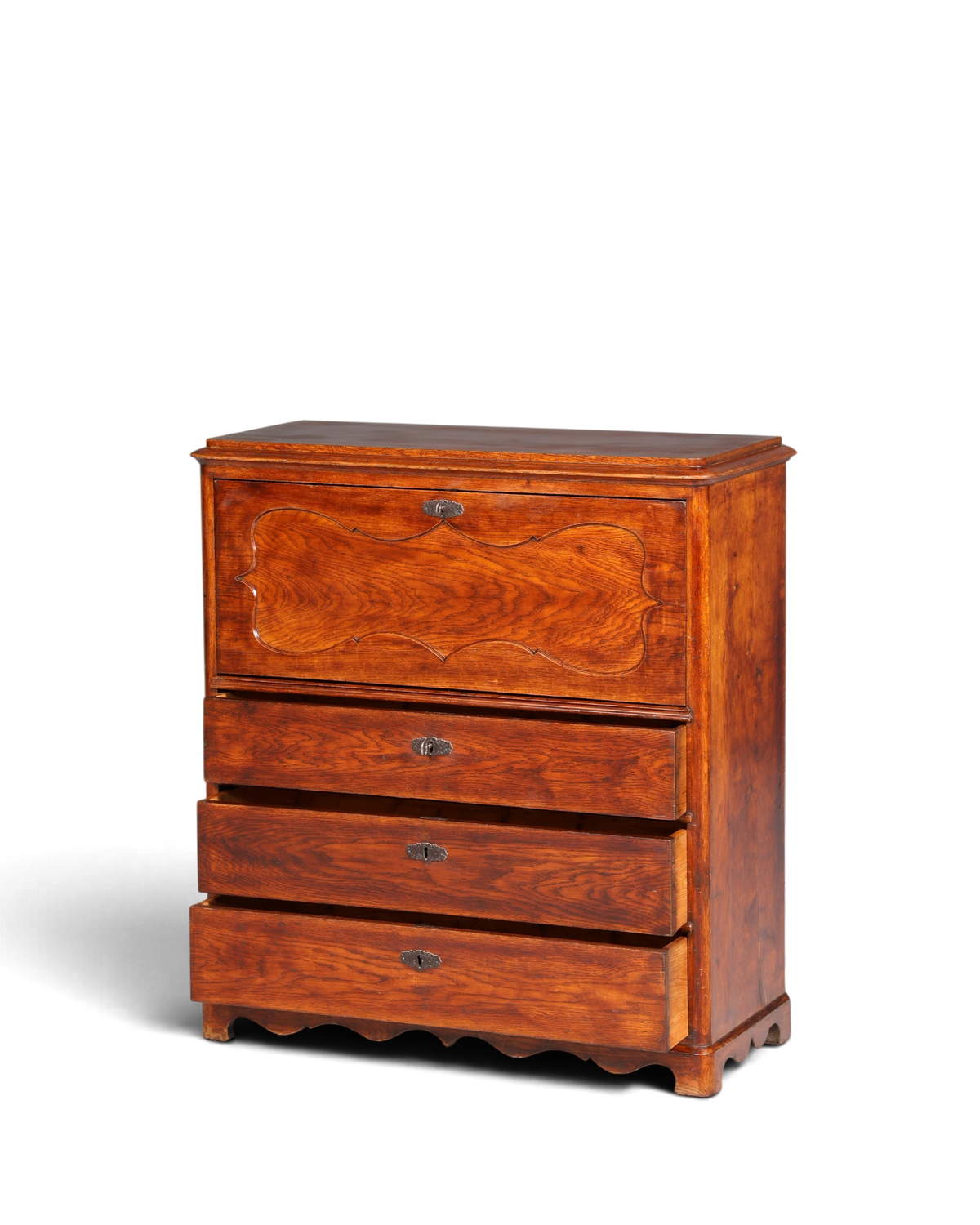 Traumhafter Louis Philippe Sekretär um 1880 Biedermeier Antik Schrank Chiffoniere Kommode