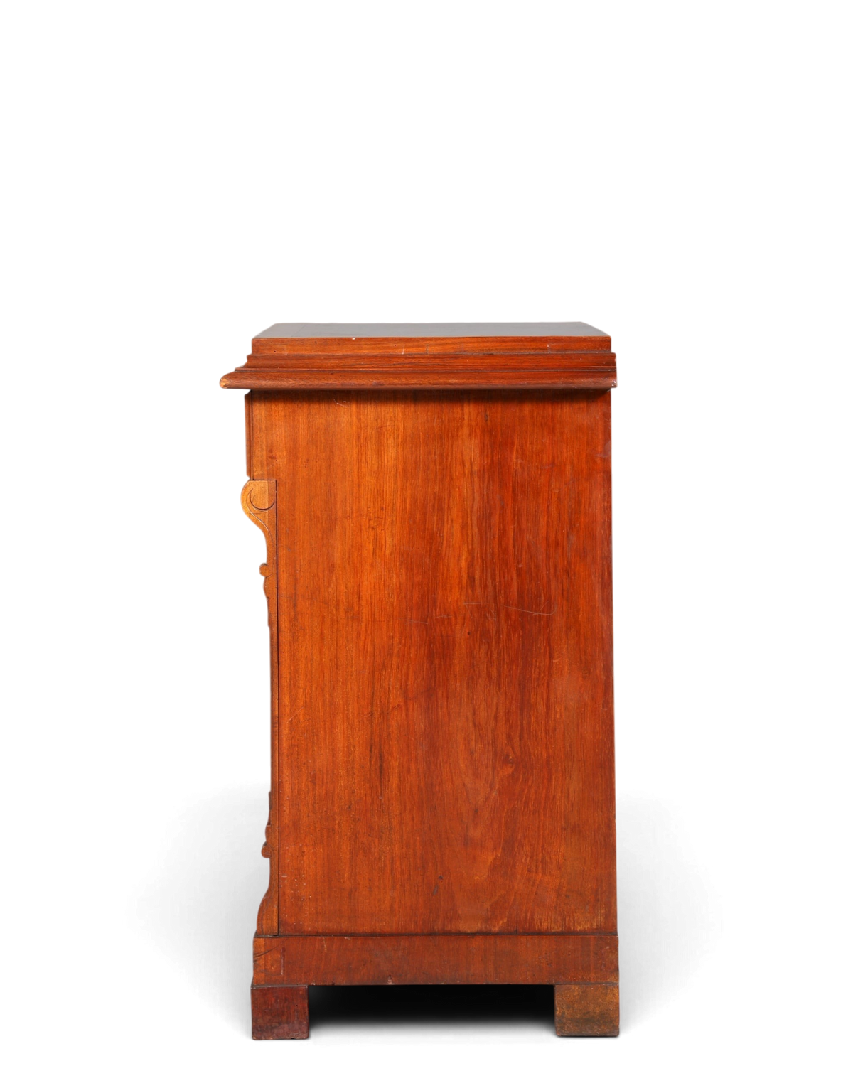 Wunderschöne Gründerzeit Kommode Louis Philippe Nussbaum Schubladen Kommode Sideboard um 1880