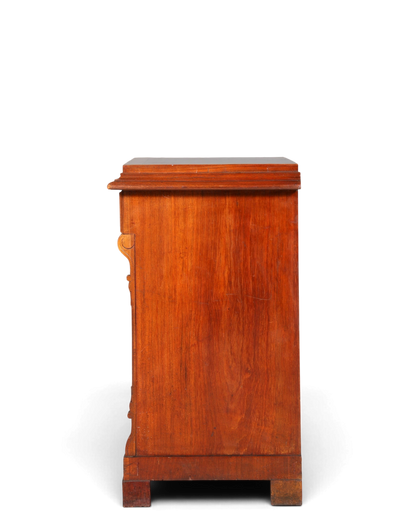 Wunderschöne Gründerzeit Kommode Louis Philippe Nussbaum Schubladen Kommode Sideboard um 1880