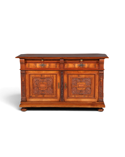 Wunderschöner Gründerzeit Sideboard Antik Nussbaum Schrank Kommode um 1890