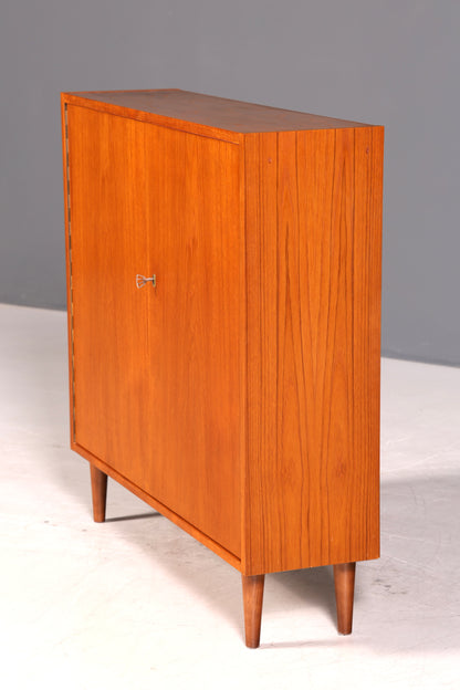 !!! Wunderschöner Hellerau Schrank Mid Century Highboard Vintage Vertiko Nussbaum Kleiderschrank