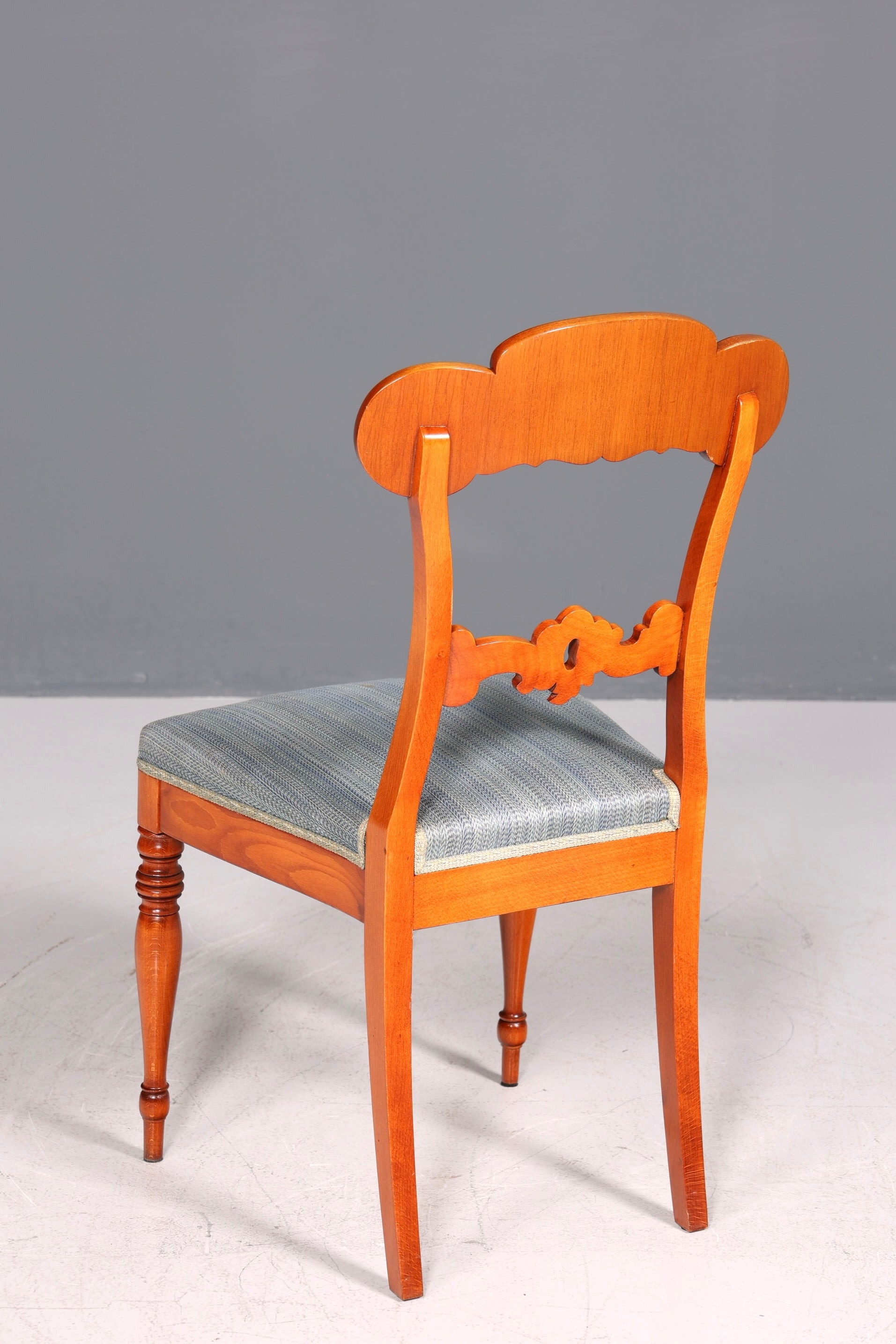 Dreamy Biedermeier-style chair, real wood secretary chair, antique style dining room chair, 2 of 2