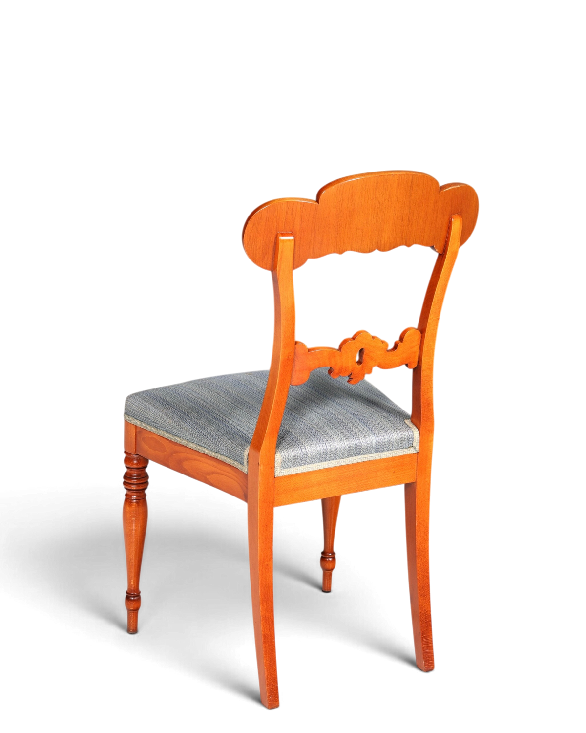 Traumhafter Stuhl im Biedermeier Stil echt Holz Sekretär Stuhl Antik Stil Esszimmer Stuhl 2 von 2