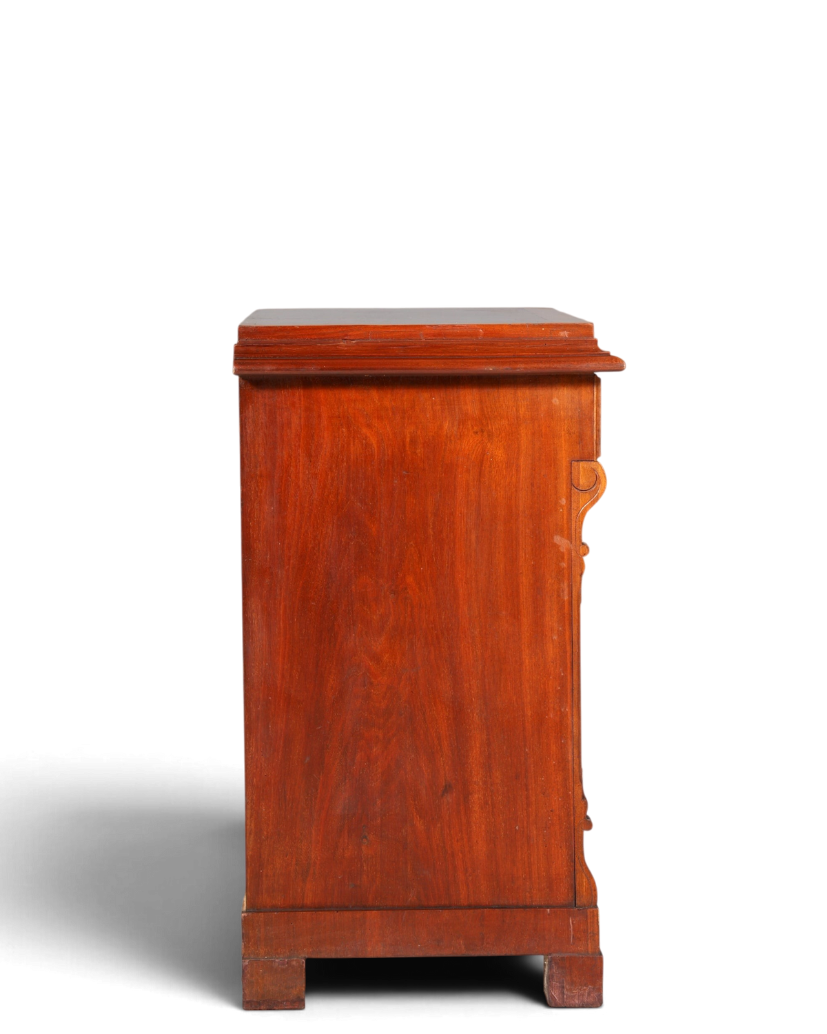 Wunderschöne Gründerzeit Kommode Louis Philippe Nussbaum Schubladen Kommode Sideboard um 1880