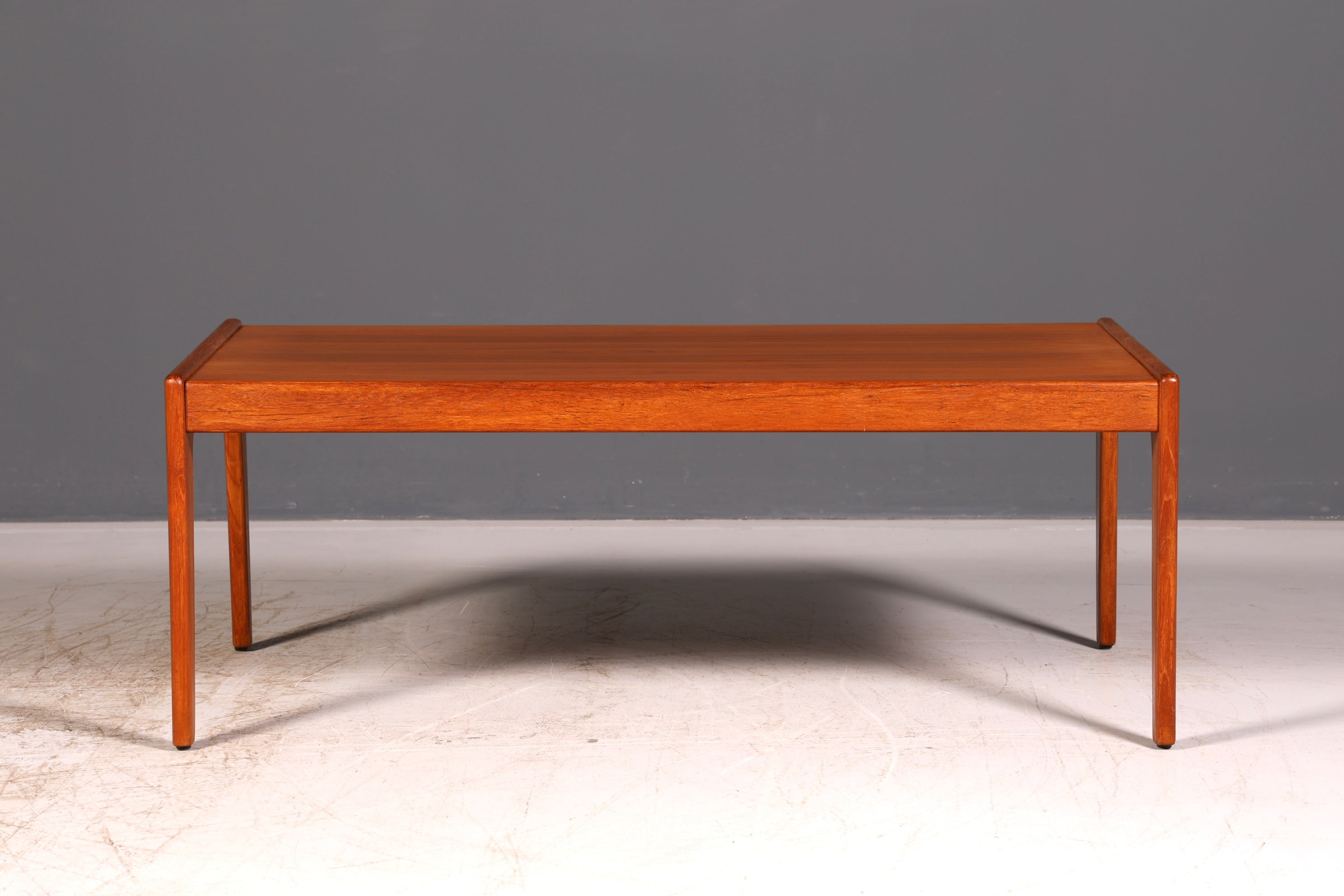Wunderschöner Mid Century Couchtisch Teak Retro Ablagetisch Vintage Coffee Table 70er Jahre Wohnzimmertisch