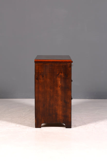 Stilvolle Gründerzeit Kommode Jugendstil Antik Sideboard Schubladenkommode Wäschekommode