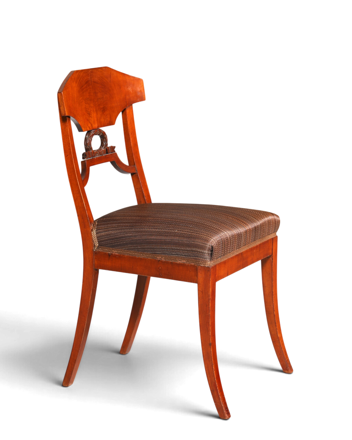 Traumhafter Biedermeier Stuhl Antik Küchenstuhl echt Holz Sekretär Stuhl Esszimmer Stuhl 2 von 2