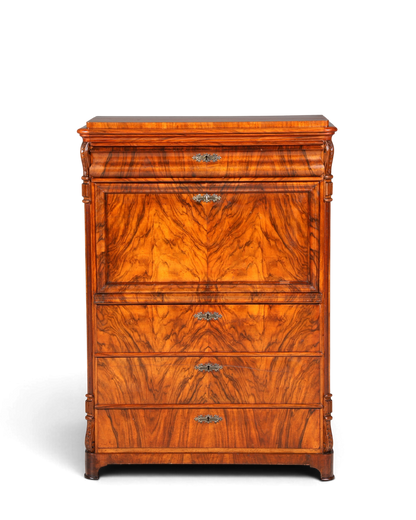 Wunderschöner Louis Philippe Sekretär um 1880 Gründerzeit Antik Schrank Chiffoniere