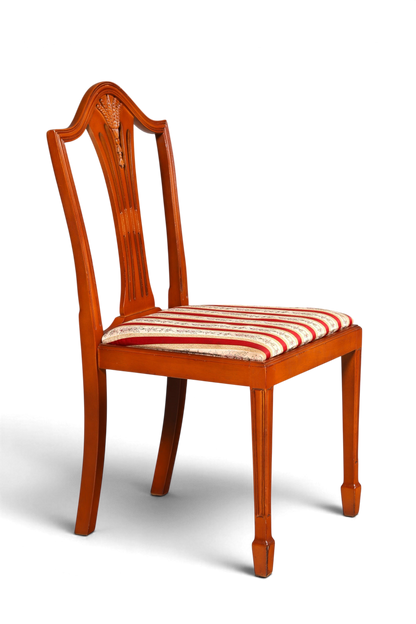 Edler Englischer Stuhl im Hepplewithe Stil Englisch Stuhl Dining Chair Küchenstuhl Sekretär Stuhl