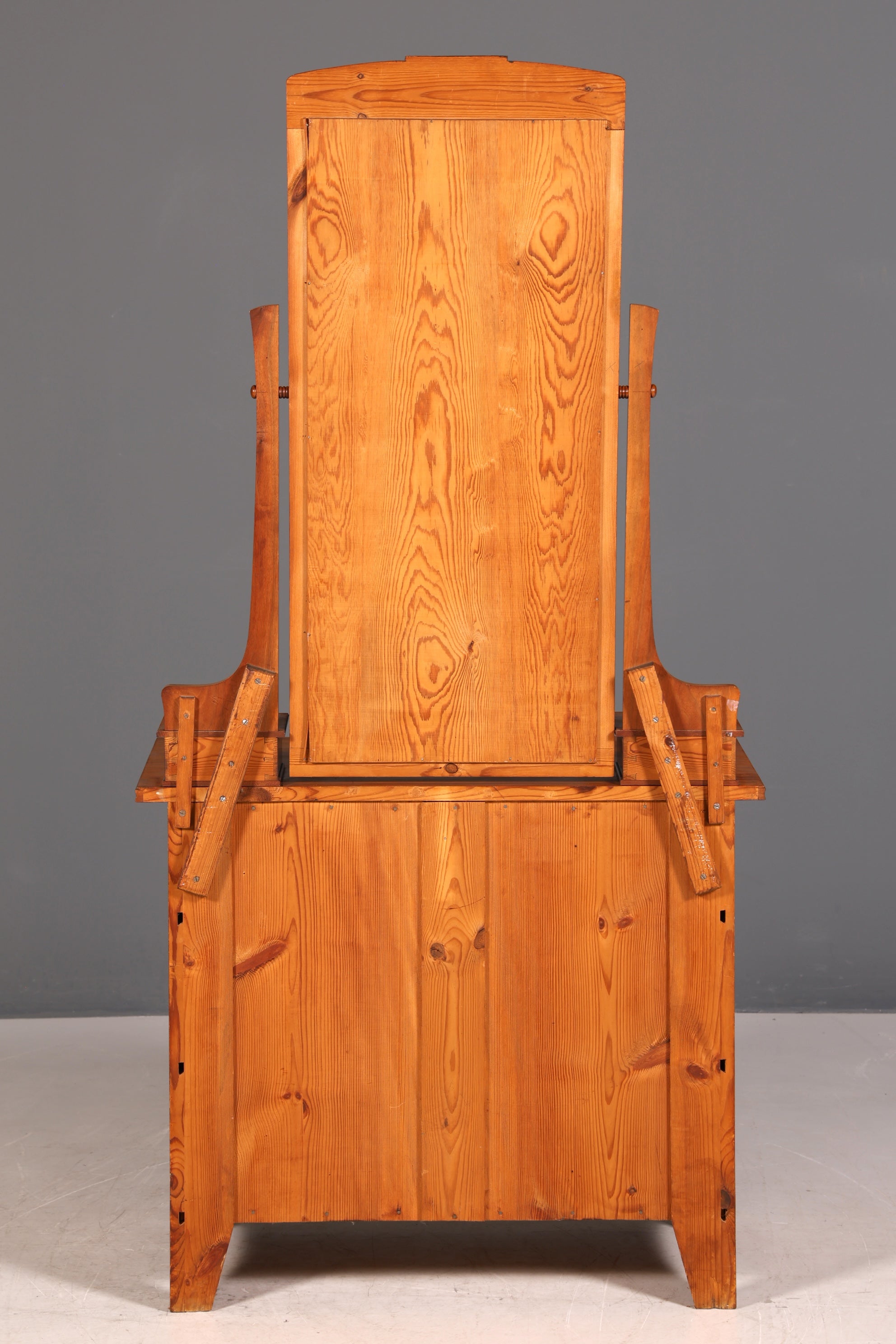 G383 Finish Traumhafte Jugendstil Kommode Antik Sideboard mit Spiegel Flurkommode Frisierkommode (Kopie)