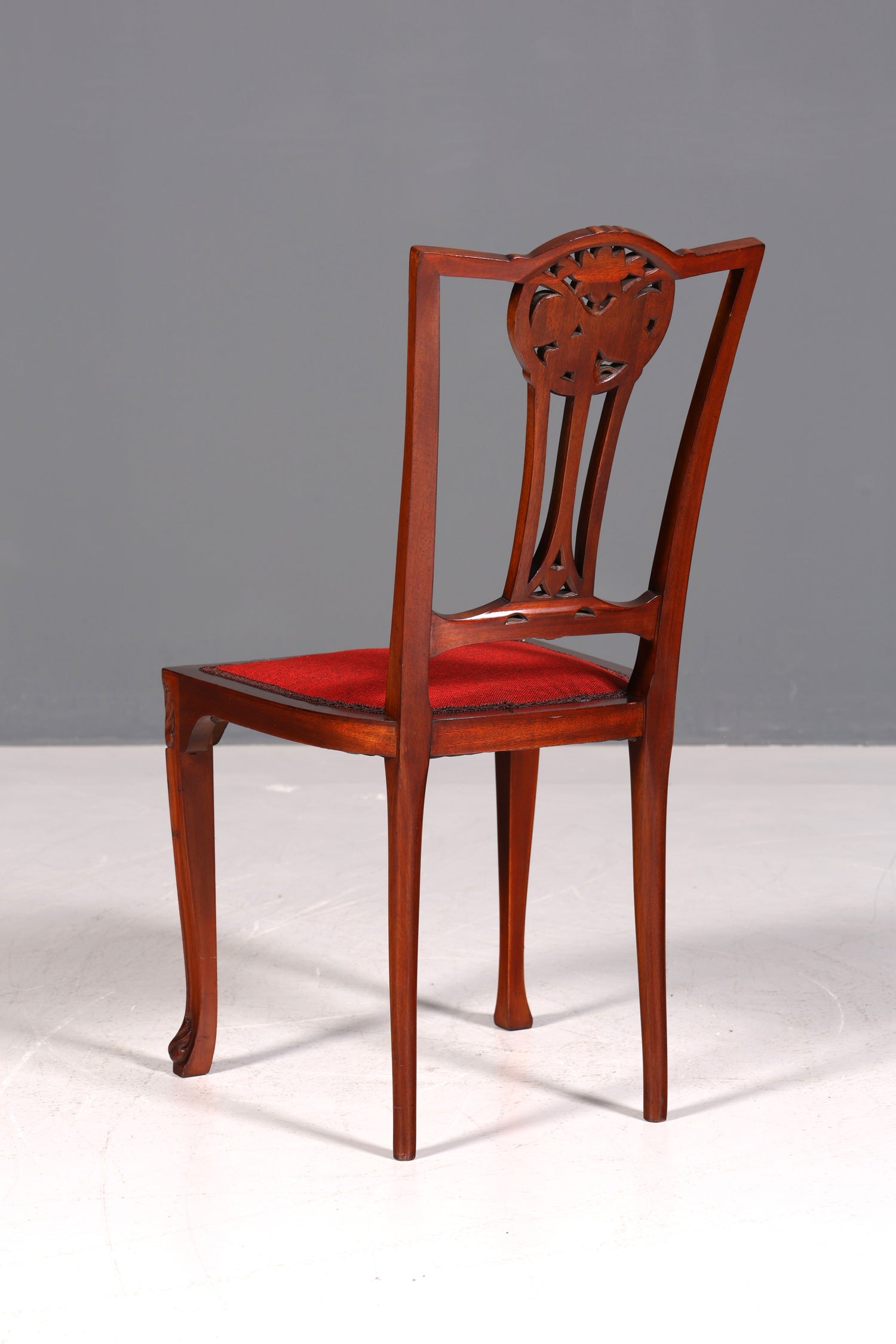 F813 Finish Wunderschöner Englischer Stuhl UK Küchenstuhl Antik Stil Sekretär Stuhl Polsterstuhl