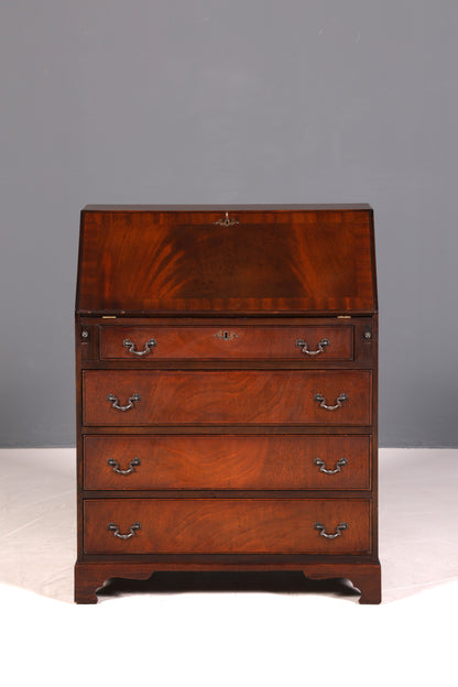 Wunderschöner Englischer Sekretär Schreibkommode echt Holz Schreibtisch Kommode