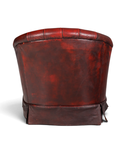 F844 Finish Stilvoller Original Chesterfield Sessel Englischer Armlehnsessel Englisch Herrensessel