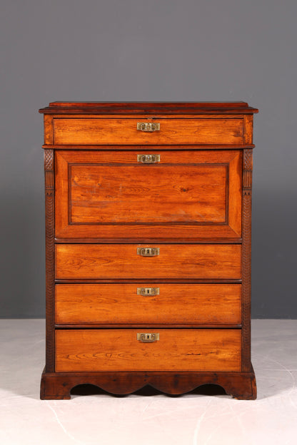 !Wunderschöner Gründerzeit Sekretär Vertiko Highboard Louis Philippe Kommode um 1880