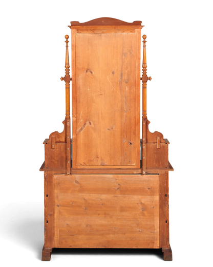 Wunderschöne Jugendstil Kommode Antik Sideboard mit Spiegel Gründerzeit Flurkommode Frisierkommode