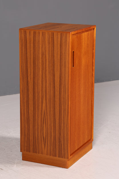 Edles Mid Century Teak Schränkchen Danish Design Kommode Beistellschrank Vintage 60er Danish Design