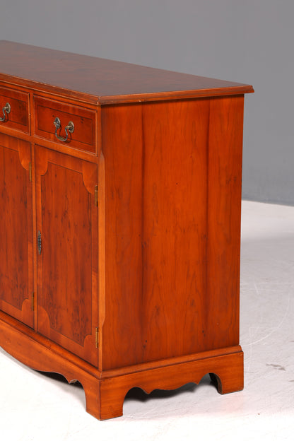 Wunderschönes Englisches Sideboard Eibe Schrank 60er Buffetschrank Kommode Anrichte Vintage