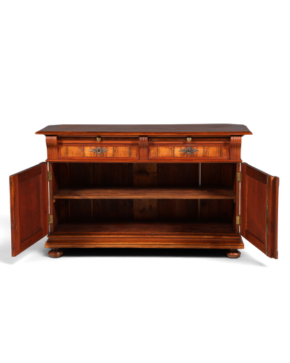 Wunderschöner Gründerzeit Sideboard Antik Nussbaum Schrank Kommode um 1890