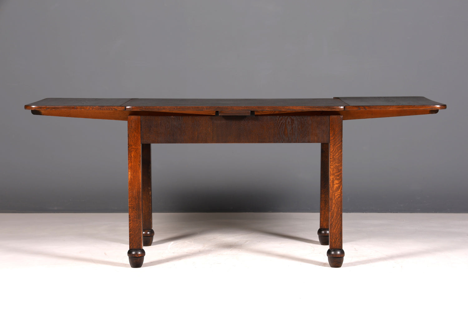 Wunderschöner Jugendstil Esstisch um 1910 ausziehbarer Tisch echt Holz Art Deco Antik Küchentisch