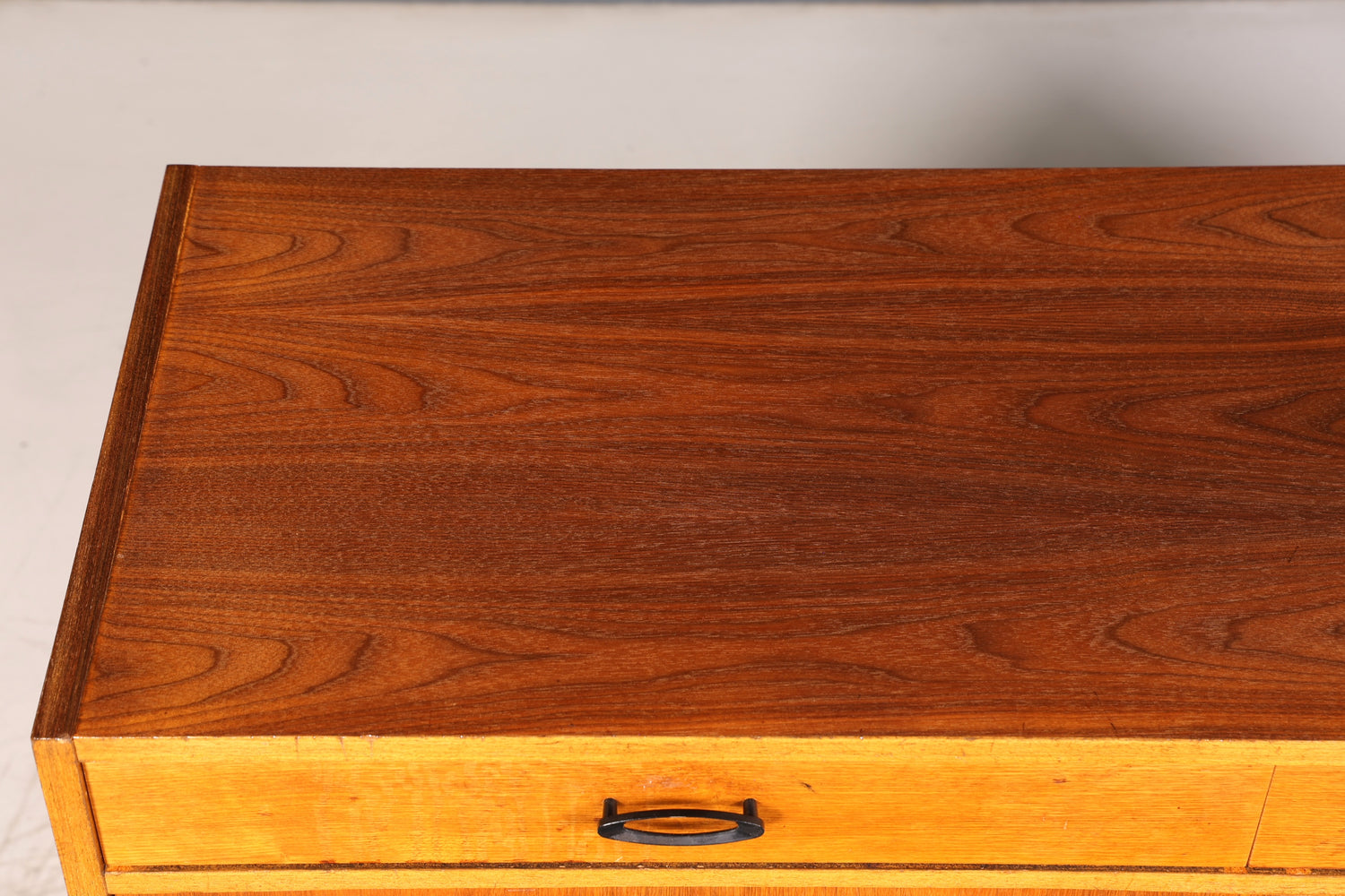 Wunderschönes Mid Century Highboard echt Holz Schrank Büro Kommode 60er Jahre