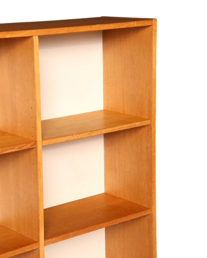 Schlichtes Mid Century Bücherregal Vintage Regal Schrank Buchablage 60s Bookshelf Holz
