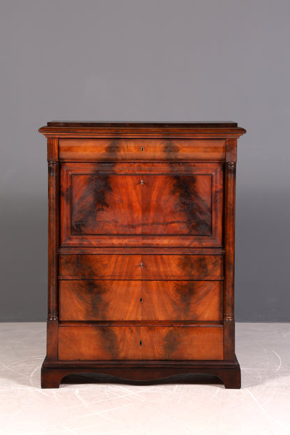 Wunderschöner Biedermeier Sekretär Gründerzeit Vertiko Antik Kommode Schreibkommode