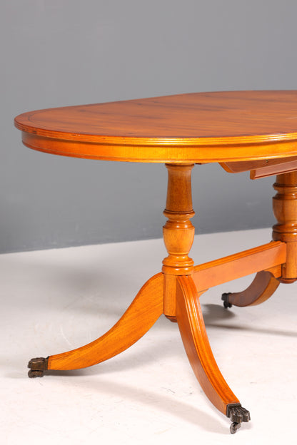 Wunderschöner Englischer Tisch ausziehbarer Esstisch Antik Stil 60s Küchentisch Eibe