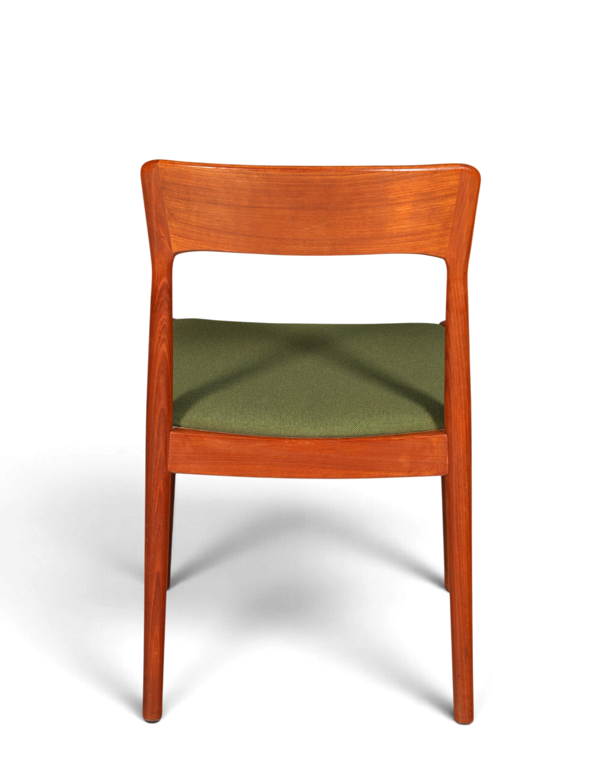 Dänischer Mid Century Esszimmerstuhl Teakholz Henning Kjærnulf Korup Stolefabrik 60er