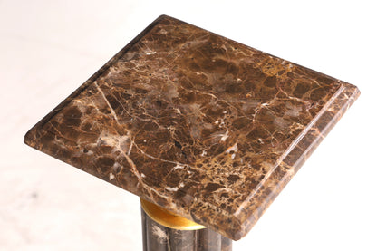 Edle Barock Stil Säule Louis XV Marmor Blumensäule Naturstein Sockel Ablage