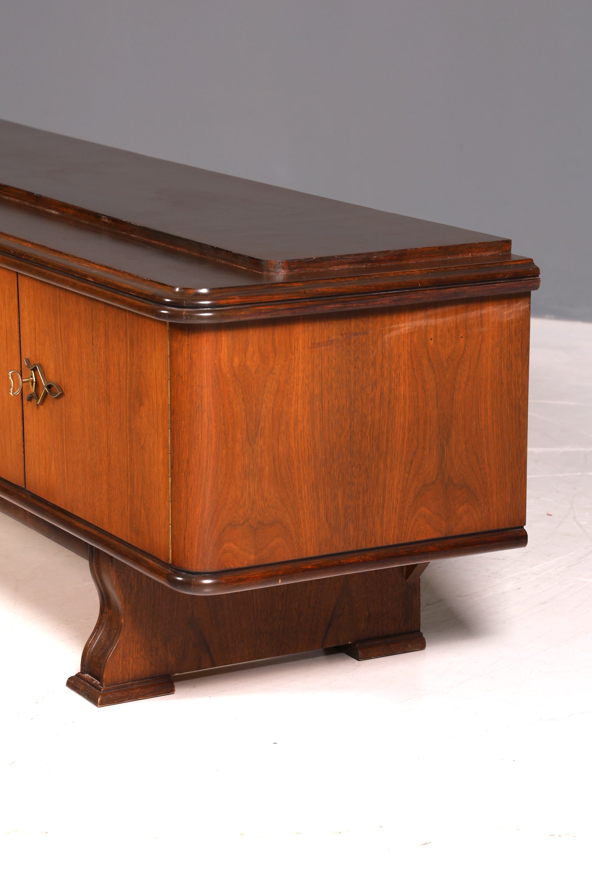 G393 Finish cm Mid Century Sideboard Vintage TV Kommode 60s Schrank Longboard Retro Lowboard (Kopie)