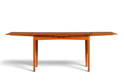 F903 Finish cm Traumhafter Mid Century Esstisch ausziehbarer Danish Design Teak Holz Küchentisch Esszimmer Tisch
