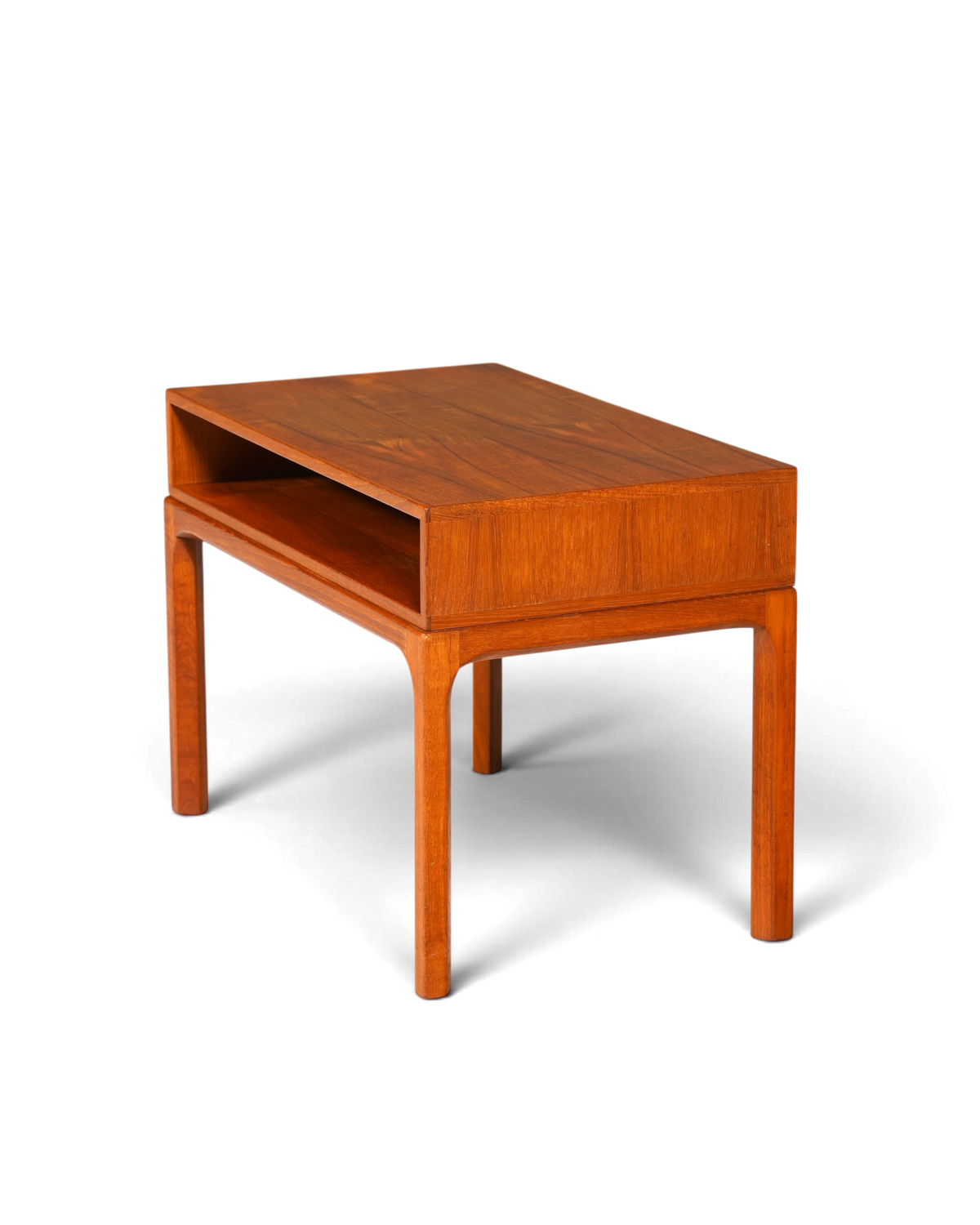 Wunderschöner Aksel Kjersgaard Beisteltlisch Mid Century Ablage Tisch Teak Holz Danish Design Nachttisch