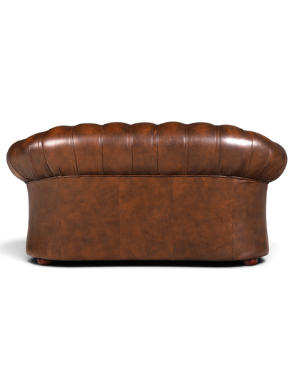 Wunderschöne Original Chesterfield Centurion 2-Sitzer Couch Englisches echt Leder Sofa UK