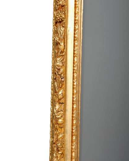 Wunderschöner Prunk Barock Stil Standspiegel Antik Stil Gold Ornament Flurspiegel