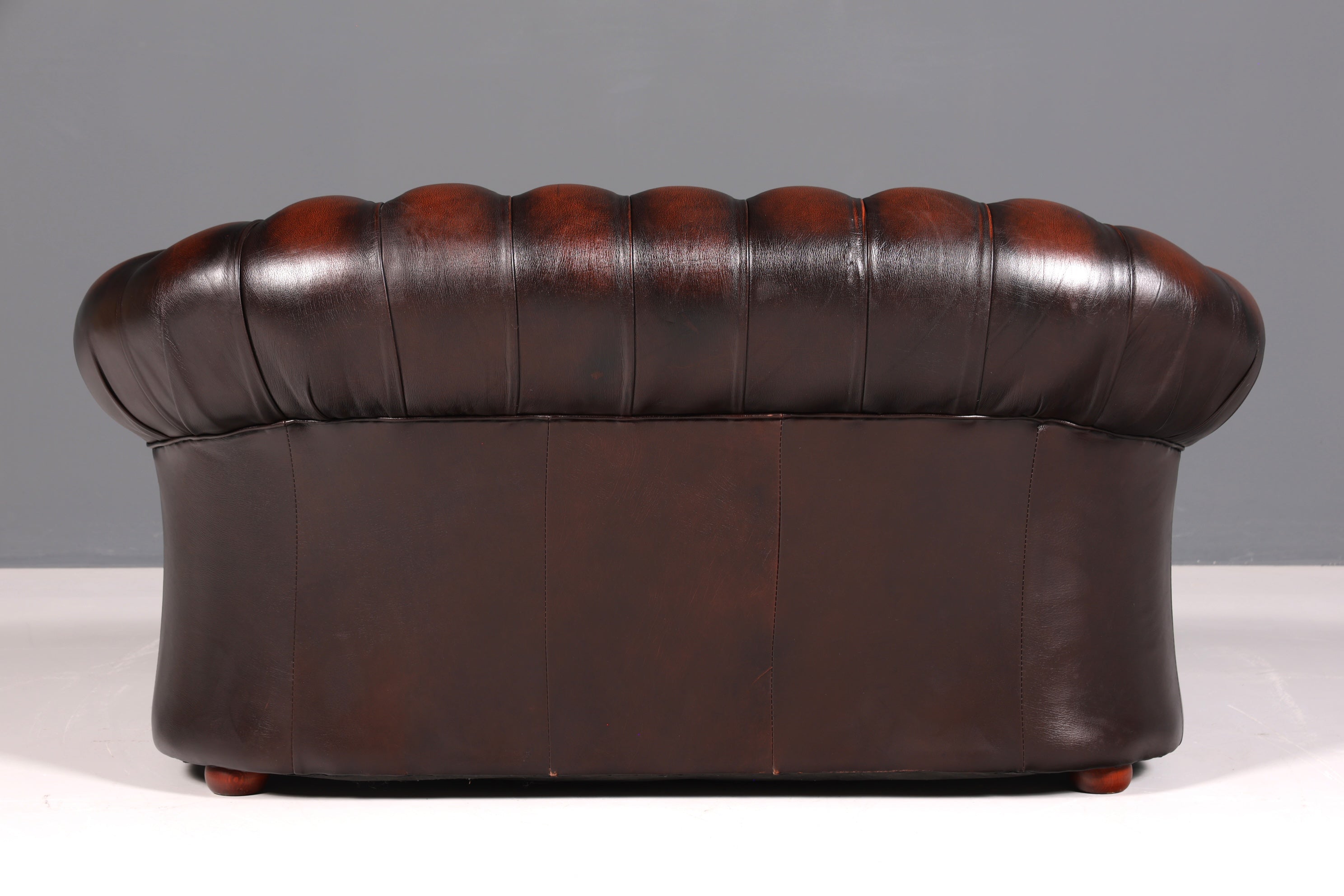 Wunderschöne Original Chesterfield Centurion 2-Sitzer Couch Englisches echt Leder Sofa UK