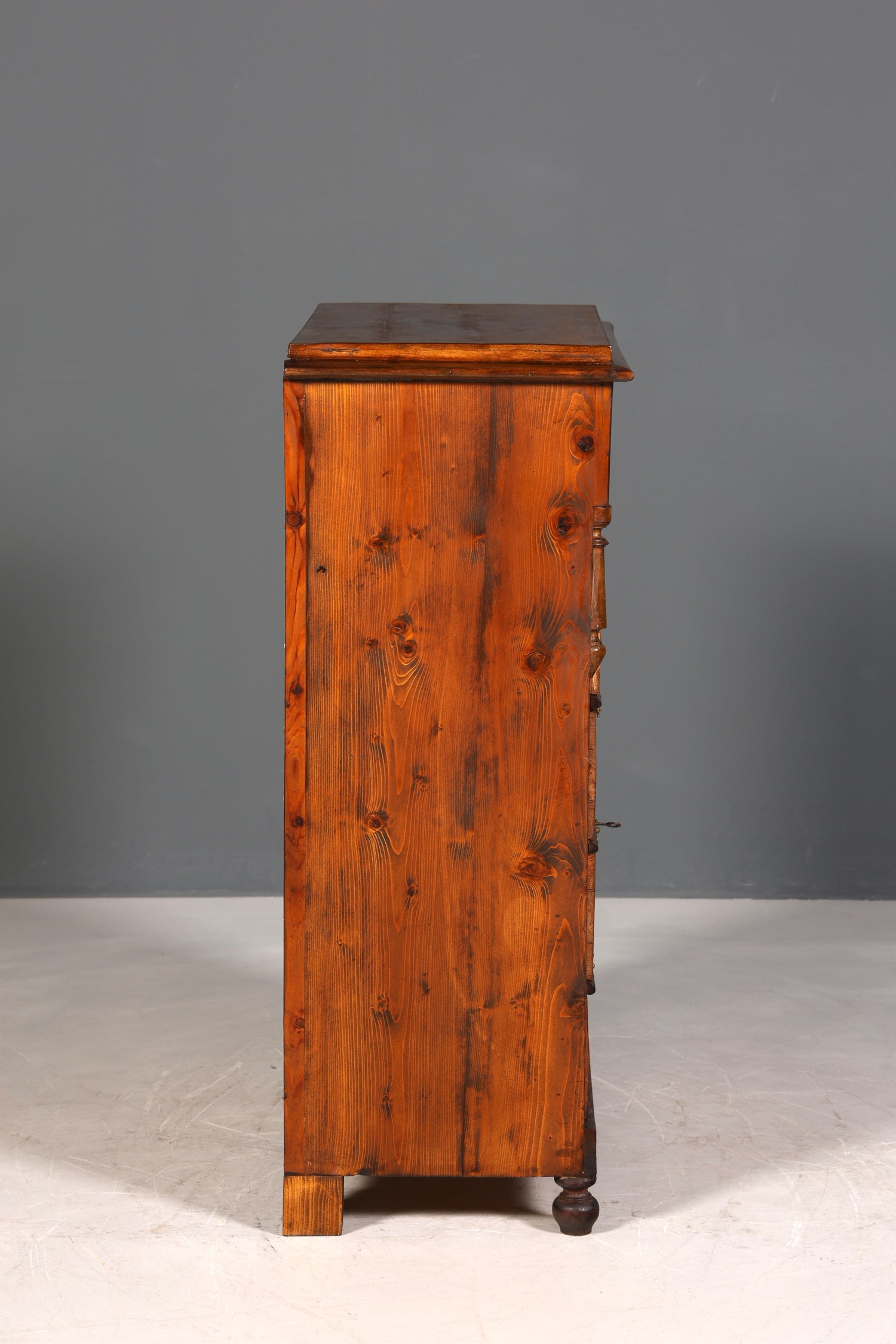 F952 Finish cm Wunderschöne Gründerzeit Kommode Jugendstil Vertiko Schubladenkommode Antik Wäschekommode