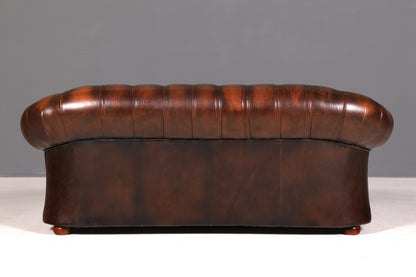 G154 Finish cm Wunderschönes Original Chesterfield Centurion Sofa 3- Sitzer echt Leder Couch (Kopie)