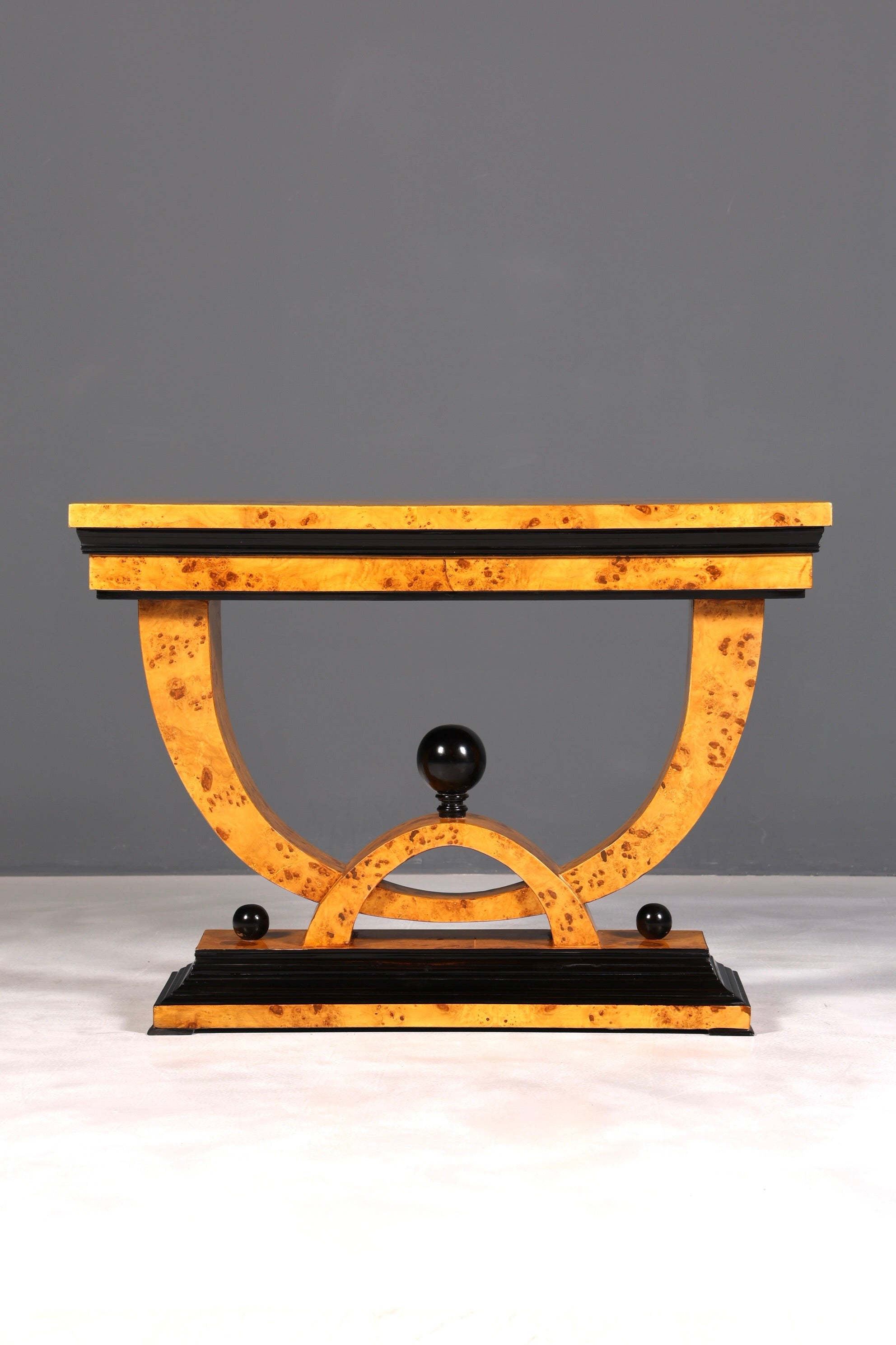 Wunderschöne Art Deco Stil Wandkonsole Flur Ablagetisch Birke Biedermeier Konsole Tisch