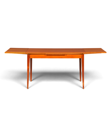 G597 Finish cm Schlichter Mid Century Esstisch ausziehbarer Vintage Tisch Retro Küchentisch (Kopie)