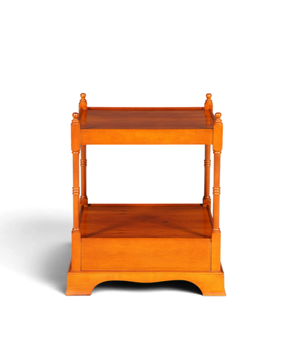 Traumhafter Englischer Antik Couchtisch Beistelltisch Regency Stil Ablagetisch Massivholz